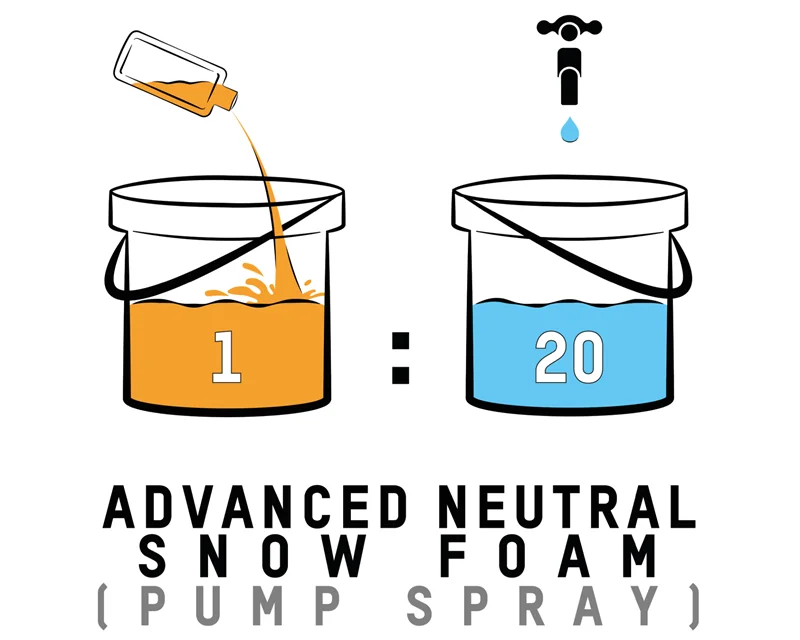 ValetPRO Advanced Neutral Snow Foam 1L - Image 4